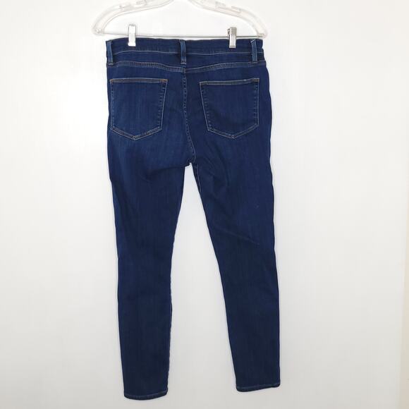 Frame Le High Skinny Jeans High Rise Dublin Wash Stretch Women 31 - Picture 3 of 13